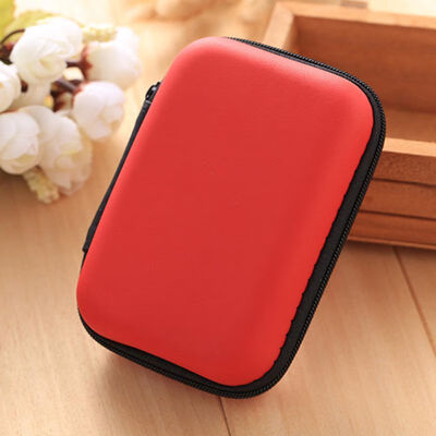 

Earphone Holder Case USB Cable Box Storage Carrying Hard Bag Box Case For Earphone Headphone Accessories Earbuds memory Card