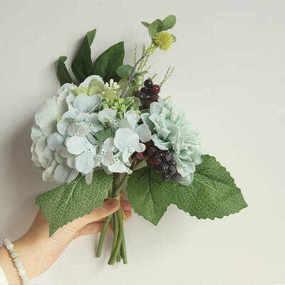 

Wedding Flower Silk Bouquet Flower Simulation Of Plant Dali Artificial Flowers Rose Silk Flower Home Hotel Decoration