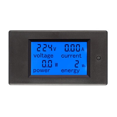 

80-260V AC 45-65Hz Digital Display Multifunctional Ammeter Voltmeter Voltage Current Power Electric Energy Consumption Meter Unive