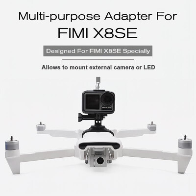 

STARTRC Multi-purpose Adapter Camera Mount Extra LED Mount for FIMI X8 SE Drone Quadcopter