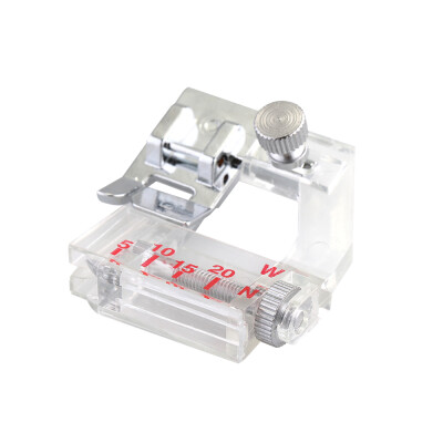 

Adjustable Bias Binder Presser Foot Sewing Machine Attachment Accessory for Low Shank Singer Janome