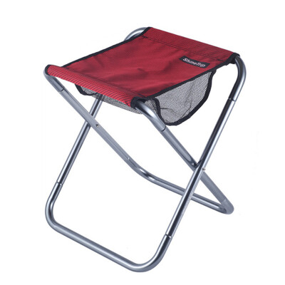 

Portable Aluminum Folding Mini Stool Ultralight Fishing Chair Camping Beach Seat