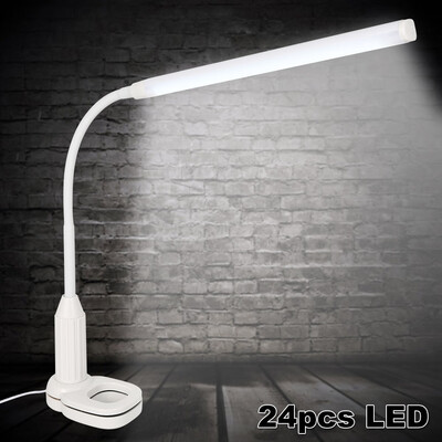 

LED Eye Protection Clamp Clip Light Table Lamp Adjustable Flexible Lamp Desk