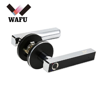 

WAFU Smart Fingerprint Lock Keyless Entry Door Lock Rechargeable Cordless Security Lock Zinc Alloy Lever Door Lock Suitable for Le