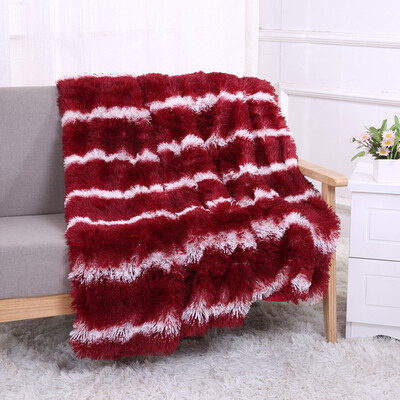 

Gobestart Large Soft Warm Shaggy Faux Fur Throw Blanket Sofa Double King Bed Blanket