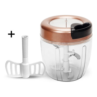 

New Multi-function Cutting Device Home Portable Safety Hand-cut Garlic Cut Vegetables Mincer Food Processor Crusher