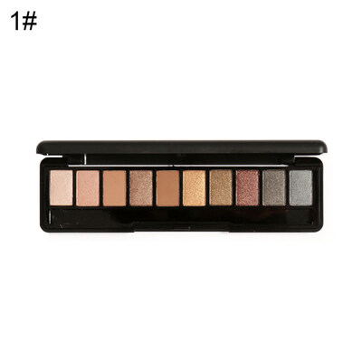 

Focallure 10 Colors Waterproof Eyeshadow Palette Shimmers Matte Powder Makeup