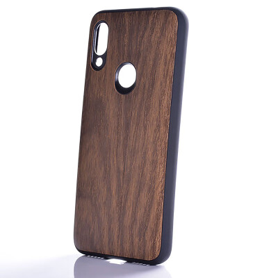 

case for Xiaomi Redmi 7 woodLike soft TPU silicone PC wood pattern PU leather skin funda covers for Xiaomi Redmi 7 case capa