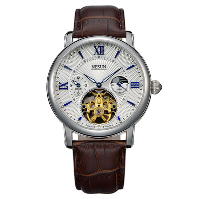

Nesun MN9091 Leather Band Automatic Mechanical Men Watch