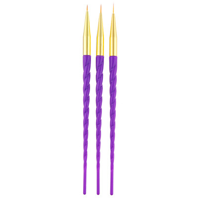 

〖Follure〗3pcsNail Art UV Gel Polish Design Dot Painting Detailing Pen Brushes Tool Set