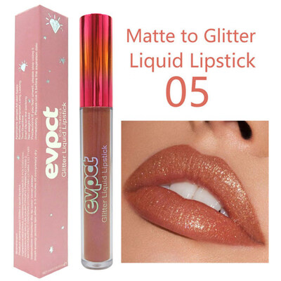 

Shimmers Metallic Pearl Lip Gloss Long Lasting Waterproof Glitter Makeup Lipstick