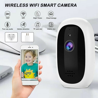 

9X5X3CM HD Night Vision Wireless WiFi Smart Home Security Camera Video Baby Dog Monitor