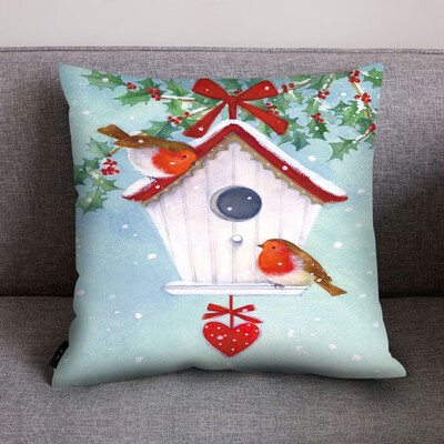 

〖Follure〗Print Pillow Case Polyester Sofa Car Cushion Cover Home Decor