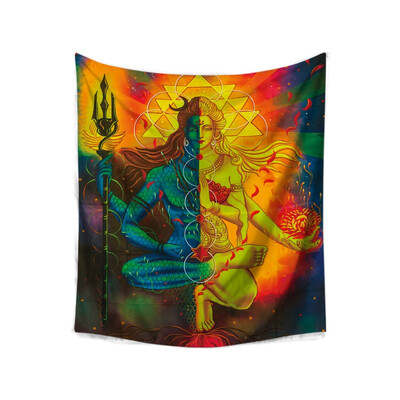

Mandala Wall Hanging Tapestries Indian Hippie Polyester Fabric Bedspread Picnic Bedsheet Blanket Wall Art Tapestry