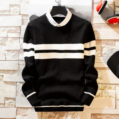 

Toponeto Mens New Autumn Winter Casual Long Sleeve Knitting Sweaters Tops Blouse