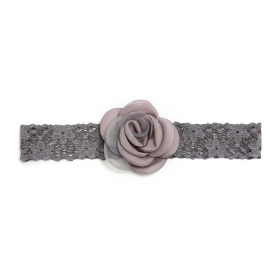 

Solid Baby Headband Girls Flower Lace Hair Band Hair Accessories Headwear Baby Girl Headbands Photography Prop 0-18M