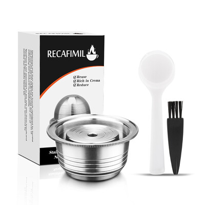 

Coffee Capsule For Nestle NESPRESSO Vertuoline GCA1 & Delonghi ENV135 Repeatable