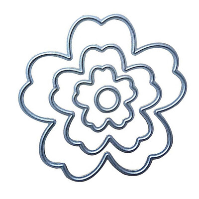 

Carbon Steel Flowers Cutting Dies Stencil DIY Scrapbooking Embossing Album Paper Card Crafts Template Set