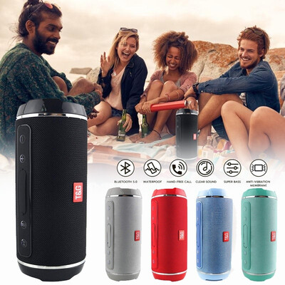 

Portable Waterproof Outdoor HIFI Column Speaker Wireless Bluetooth Speaker Subwoofer Sound Box