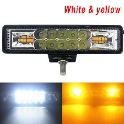 

NEW 6 Inch Led Warning Light White Blue Amber Red Strobe Flash Light Urgent Lamp