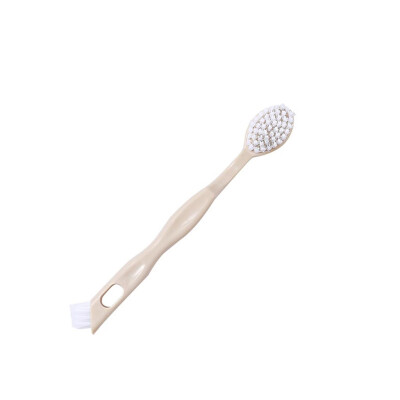 

Toponeto Double Head Long Plastic Handle Shoes Wash Brush Cleaner Sneakers Cleaning