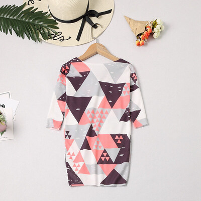 

Brand New Mother Daughter Sweater Women Girls Geometric Floral Long Sleeve Womens Sweaters Family Clothes