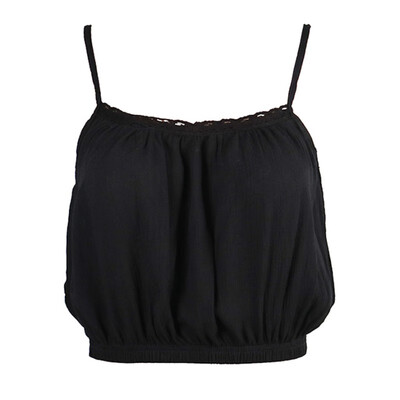 

Sexy Lace Solid Strap Camis Women Strapless Tank Top Sleeveless Backless Summer Casual Solid Female Fashion Crop Tops