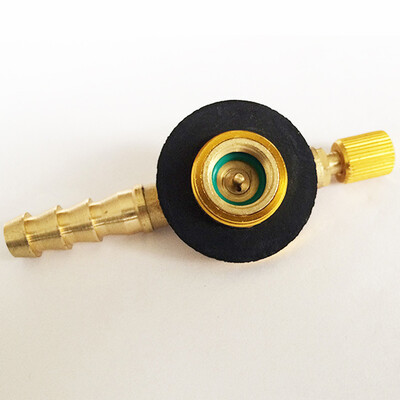 

Metal Butane Gas Stove Camping Butane Propane Stove Valve Converted Head