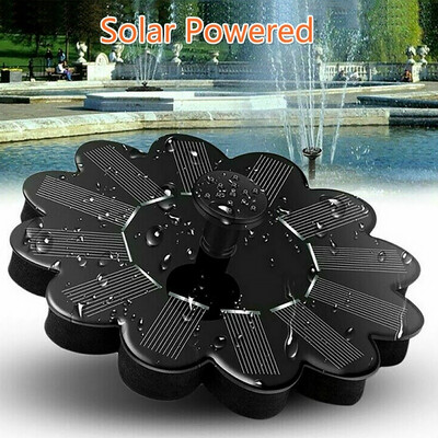 

Floating Solar Powered Water Fountain Garden Pump Pond Pool For Bath Tanks