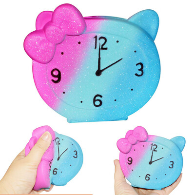 

YIWULASlow Rising Cute Alarm Clock Scented Toys for Kids Stress Relieve Toy