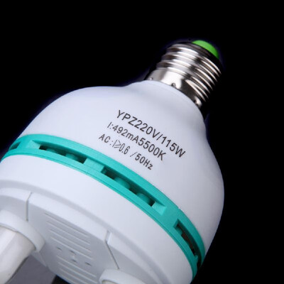 

E27 220V 115W 5500K Photo Studio Bulb Video Light Photography Daylight Lamp