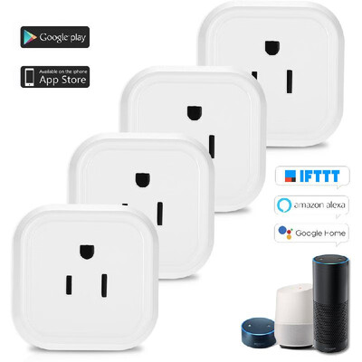 

Mini Wifi Smart Plug with OnOff Switch Support Phone App Control Anywhere&Anytime Timing Function Voice Control for Amazon A