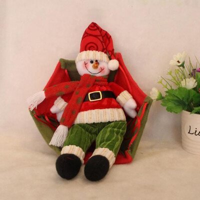 

Siaonvr Santa Claus Snowman In Parachute Christmas Tree Hanging Ornament Xmas Decoration