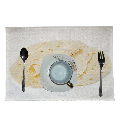 

Toponeto Creative Mexican Burrito Placemat Home Kitchen Restaurant Bar Placemat