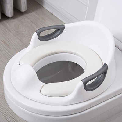 

Baby Kids Infant Potty Toilet Training Children Seat Pedestal Cushion Pad Ring Toddlers Toilet Chair