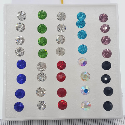 

Funny Ultra Needle Ultra - Bright Fashion Fresh - Earrings Wild Diamond Allergic Small Charm Plastic Diamond Earrings