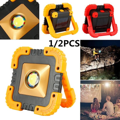 

12PCS 2Colors 2Lighting Modes 50W LED Light Rechargeable Car Outdoor Camping Work Torches USB Charging Lamp