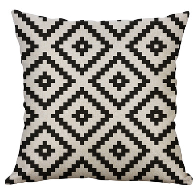 

〖Follure〗Simple Linen Creative Lovely Pillow Cover Pillow Cover Car Pillow Cover