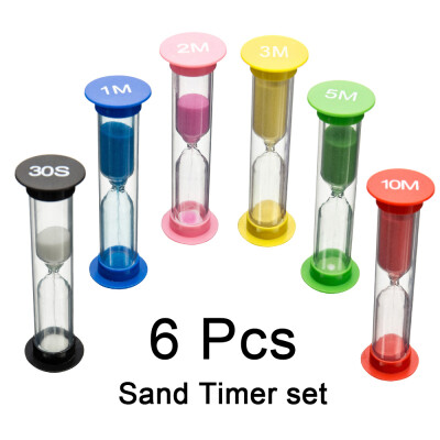 

6pcs For Children Sand Time Gift Sand Clock Timer