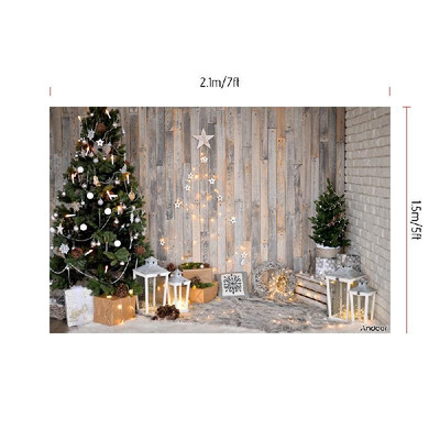 

Andoer 21 15m7 5ft Christmas Backdrop Deer Fireplace Gift Photography Background Children Kids Photo Studio Pros