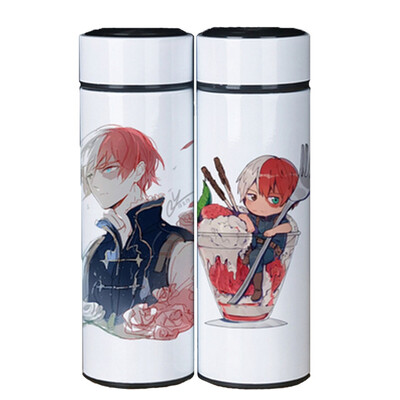 

CAR-TOBBY Anime My Hero Academia 350ml Thermos Vacuum Cup Water Bottle Mug Cosplay Gift