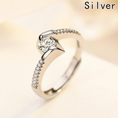 

Rings\Elegant Fashion Wedding Bridal Opening Adjustable Ring Lovers Gifts