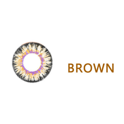 

1 Pair Big Eyes Multicolor Circle Colored Contact Lenses Yearly Use Eye Makeup