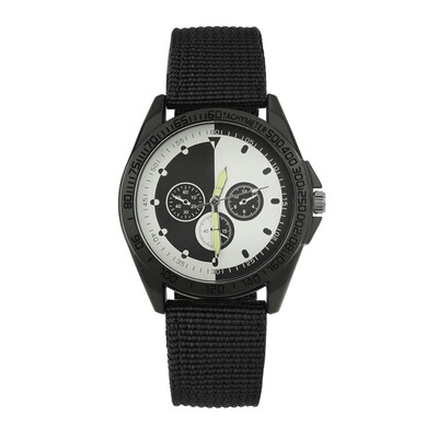 

〖Follure〗New Men Watch Retro Design Nylon Band Analog Alloy Quartz Wrist Watch