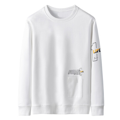 

Toponeto Men Warm Winter Long Sleeve Pullover Letter Sweatshirt Top Tee Outwear Blouse