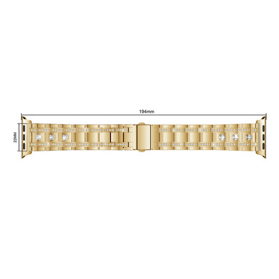

〖Follure〗Rhinestone Replacement Accessory Watch Band Strap for Apple Watch Series 4 40MM