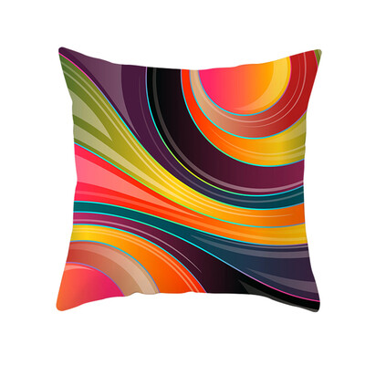 

〖Follure〗Geometric Print Polyester Square Pillow case Sofa Throw Cushion Cover Home Decor
