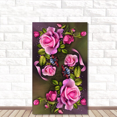 

Toponeto 5D Embroidery Paintings Rhinestone Pasted DIY Diamond Painting Cross Stitch