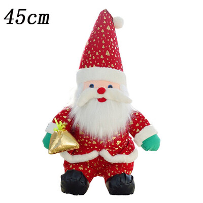 

Tailored 17 Inch Christmas Plush Dolls Home Ornament Decoration ToysSanta Clause Doll