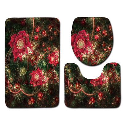 

〖Follure〗3pcs Non-Slip Bath Mat Bathroom Kitchen Carpet Doormats Decor